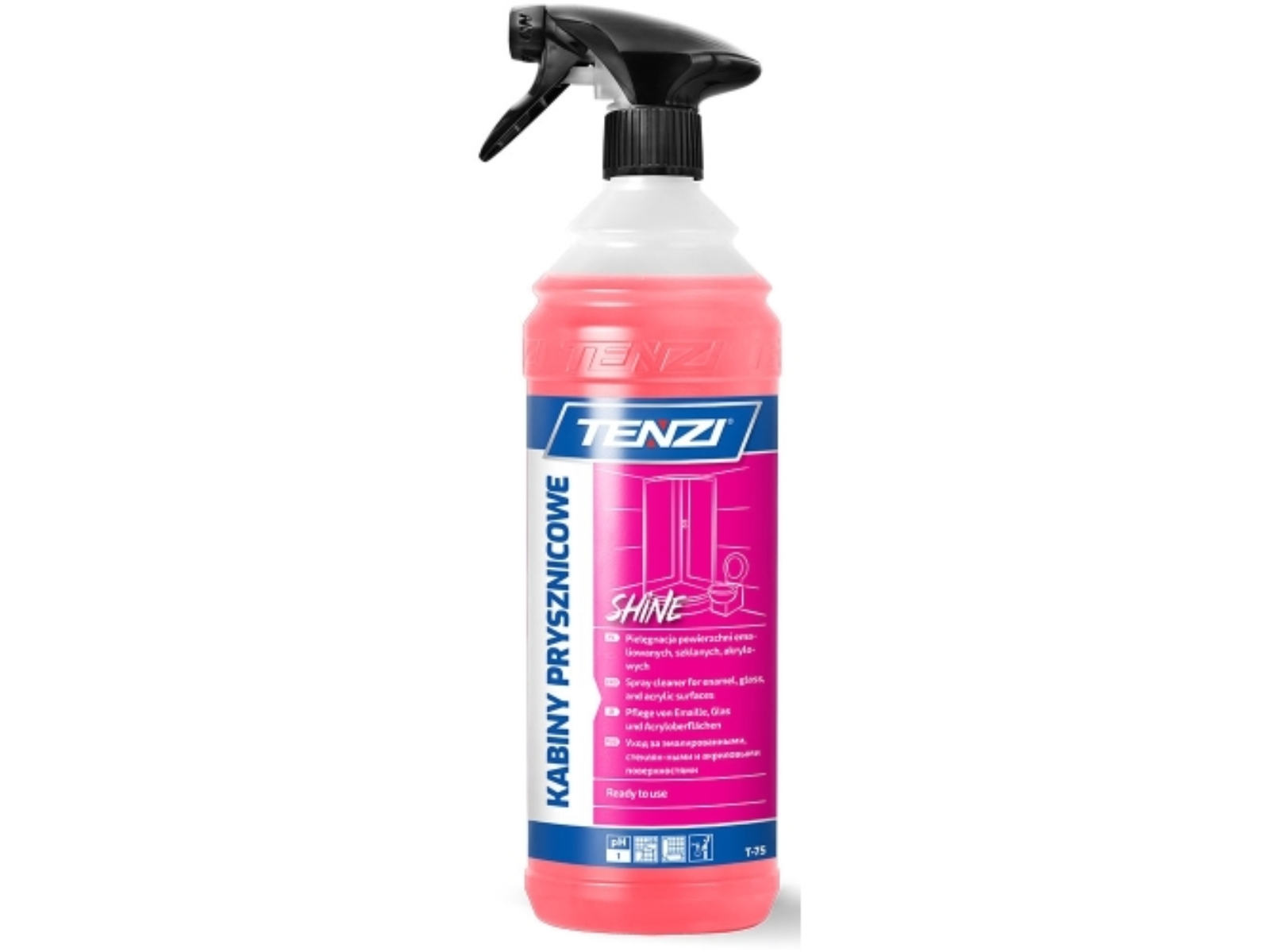 KABINY PRYSZNICOWE SHINE Tenzi 1l spray